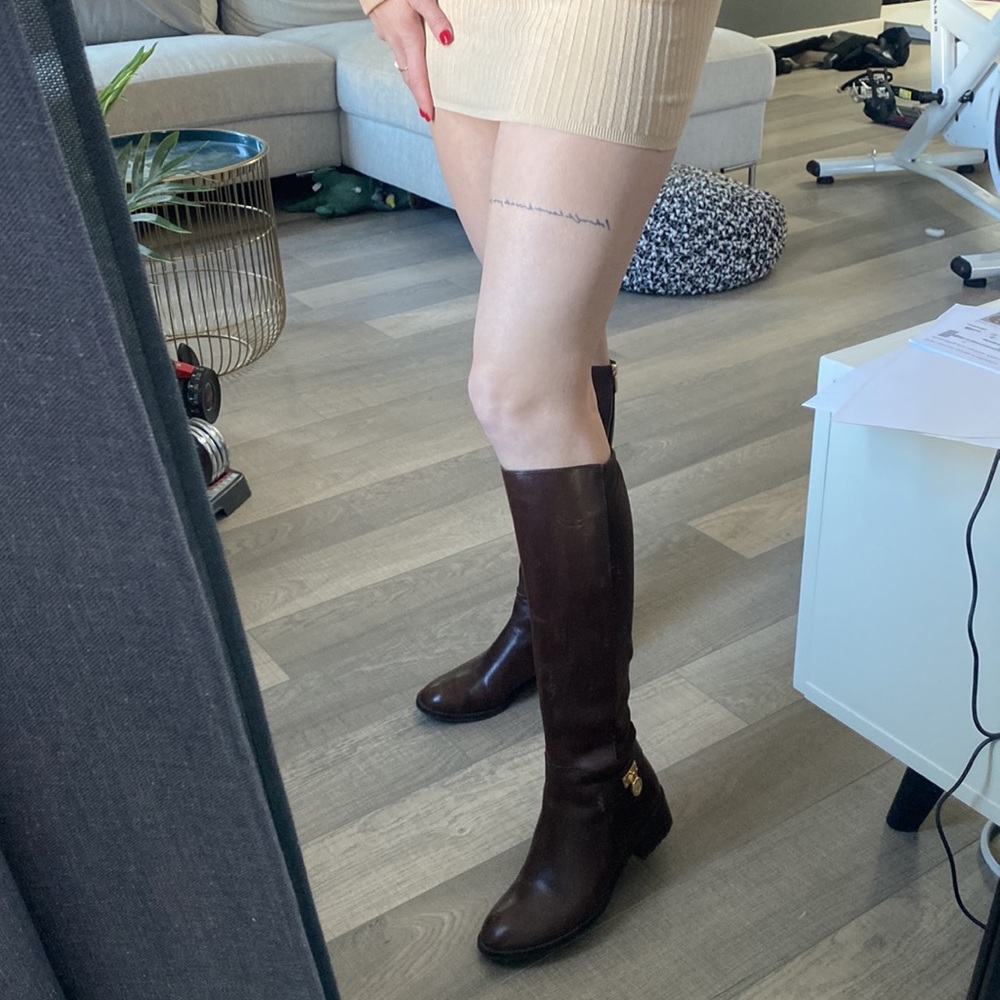 Michael Kors riding boots